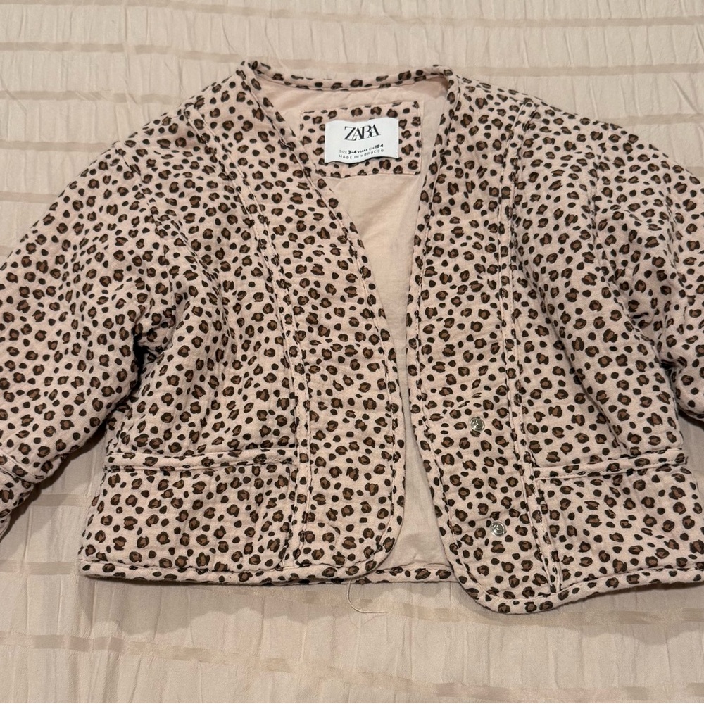 Zara Kids Animal Print Jacket